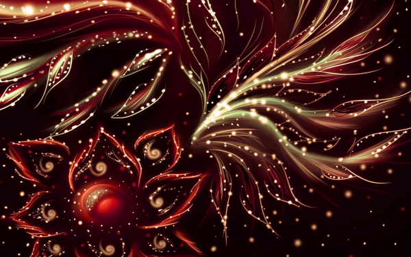 Неоновая абстракция