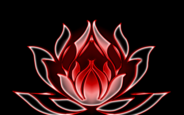 Лотос абстракция