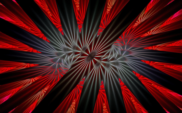 Преломление лучей абстракция