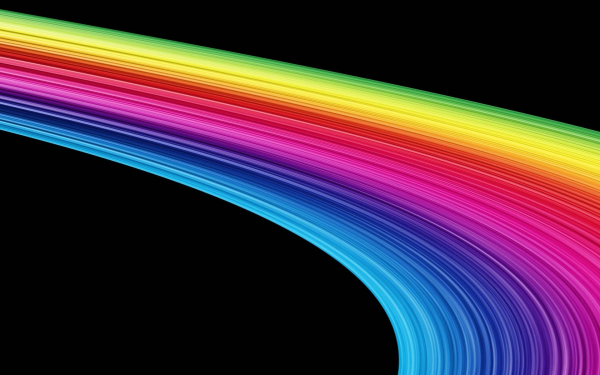 Радуга абстракция