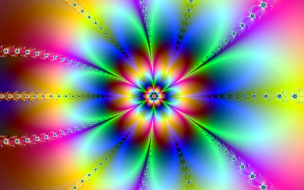 Цветок жизни абстракция