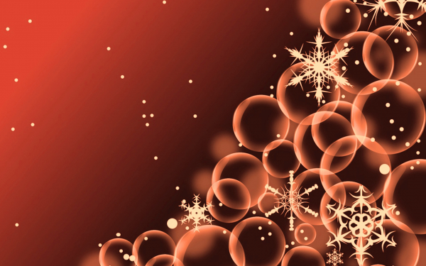 Зима абстракция