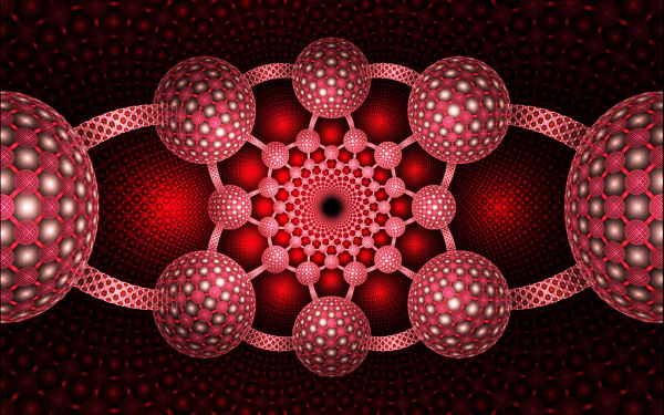 Красивая абстракция фрактал