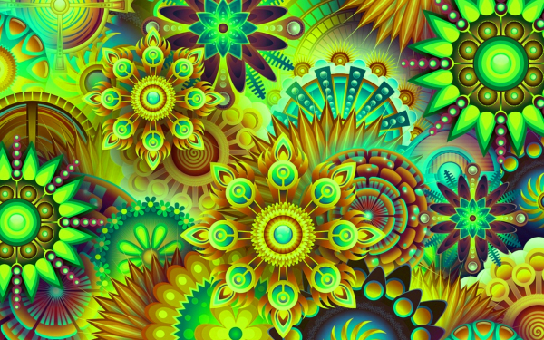 Красочная абстракция