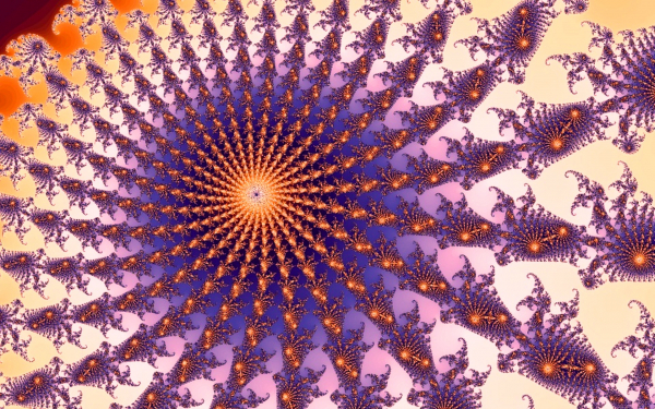 Спиральный фрактал