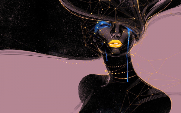 Абстрактная девушка