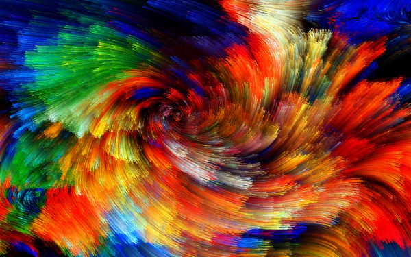 Абстрактная акварель