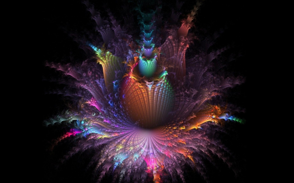 Цветок абстракция