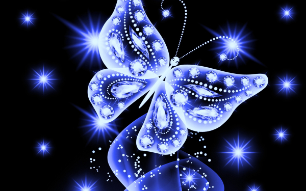 Бабочка абстракция