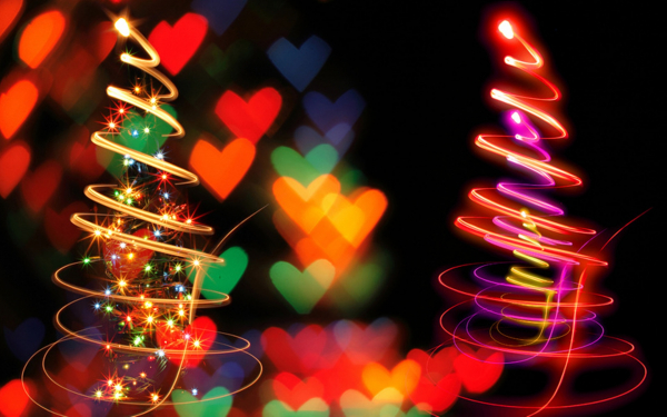 Абстракция новогодняя