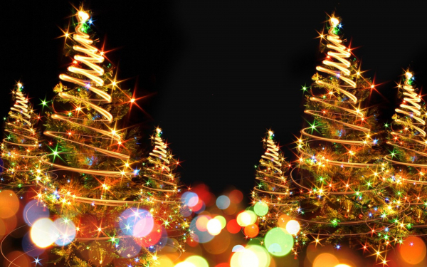 Новогодняя абстракция