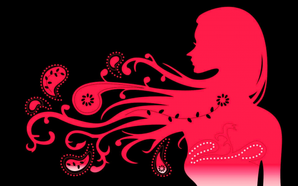 Абстрактная девушка