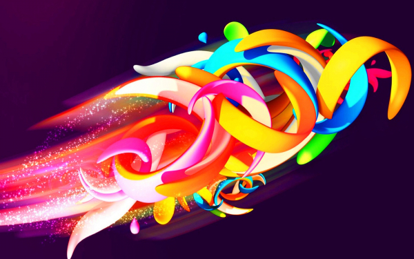 Картинка цветной абстракции