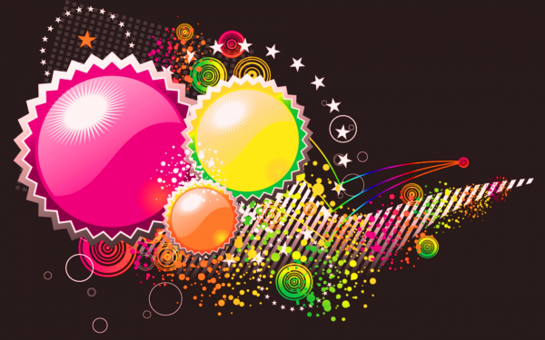 Цветная абстракция