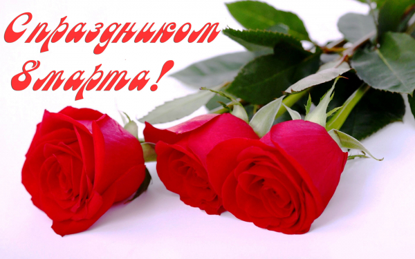 Цветы на 8 марта