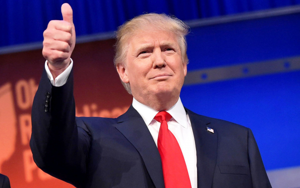 Сорок пятый президент США Дональд Трамп