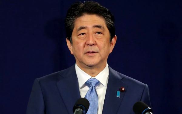 Японский премьер-министр Синдзо Абэ