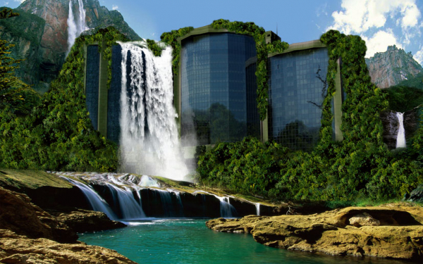 Алматы  водопад