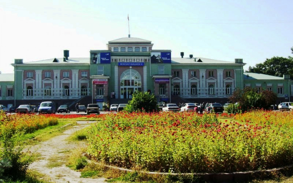 Железнодорожный вокзал Бишкека