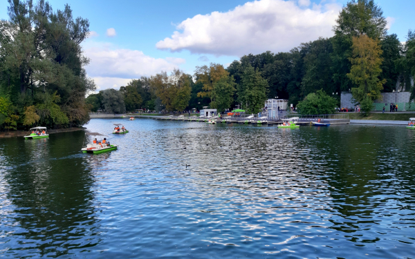 В парке Горького
