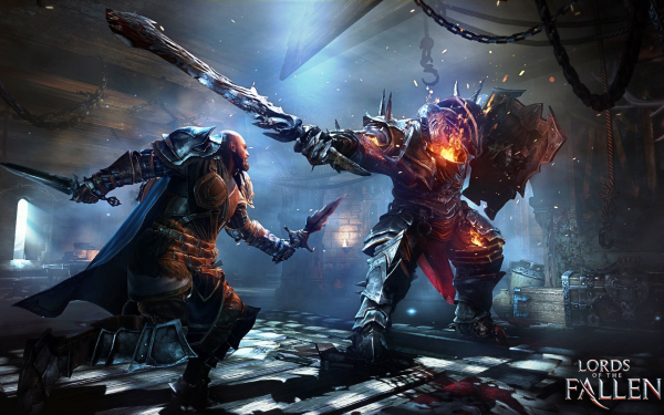 Компьютерная игра из Lords of the Fallen