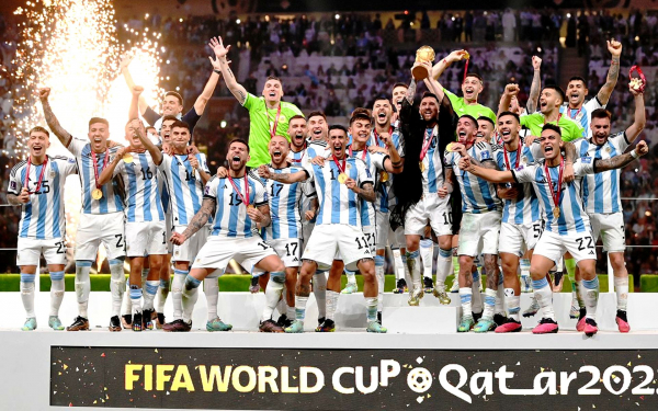 Сборная Аргентины чемпион мира 2022