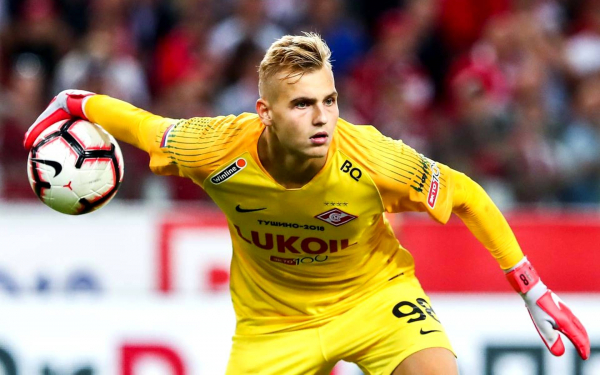 Вратарь ФК Спартак Александр Максименко