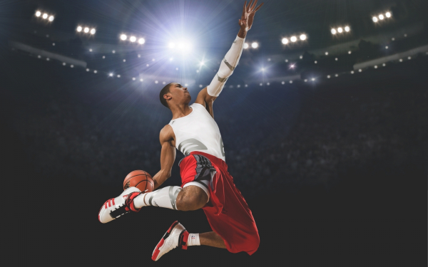 Баскетболист в атаке