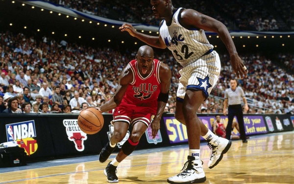 Майкл Джордан и Шакил О’Нил,