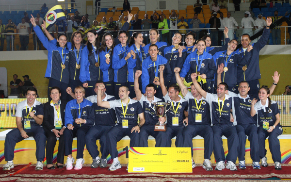 Любовь Соколова  чемпионка клубного чемпионата мира в составе турецкого клуба Фенербахче