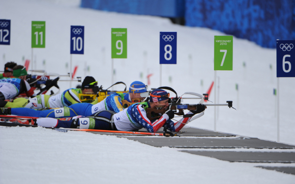 Биатлон на олимпийских играх