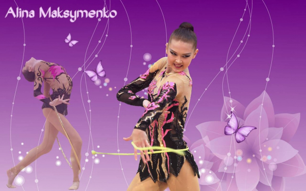 Украинская гимнастка Алина Максименко