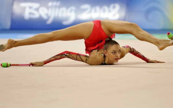 Российская гимнастка Евгения Канаева