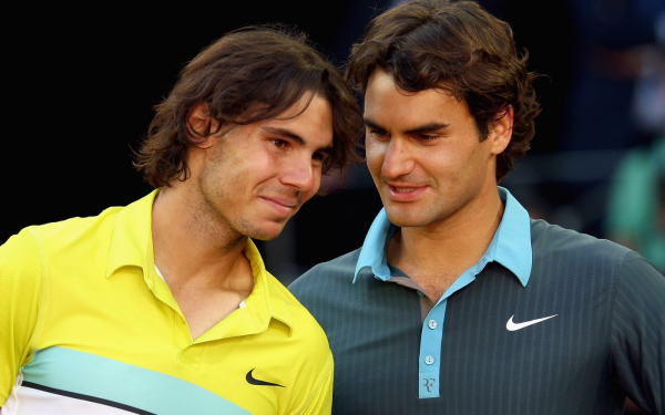 Рафаэль Надаль и Роджер Федерер