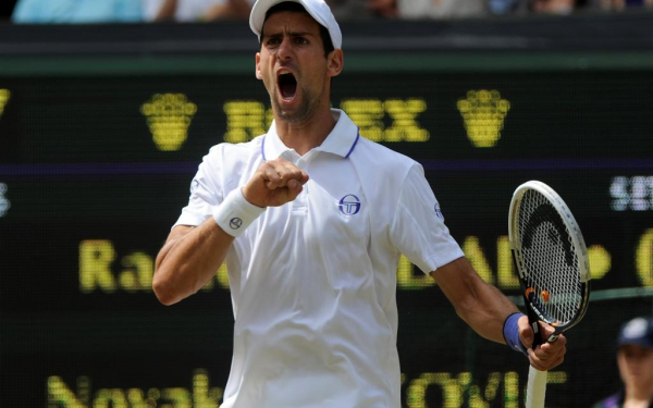 Сербский теннисист Новак Джокович