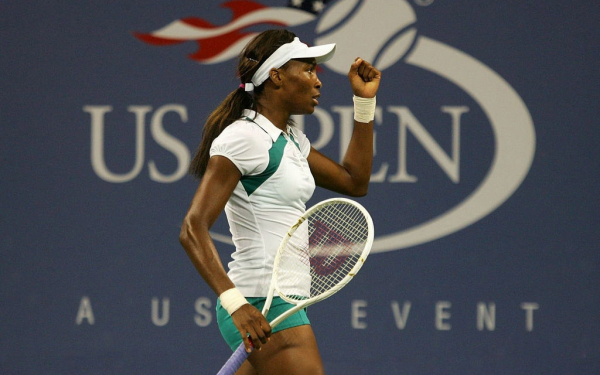 Венус Уильямс на корте