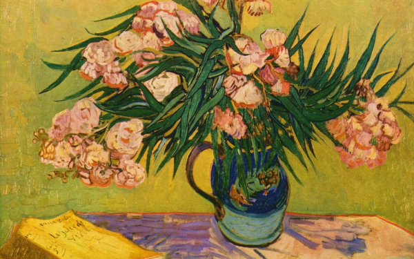Винсент Ван Гог. Натюрморт с олеандром.