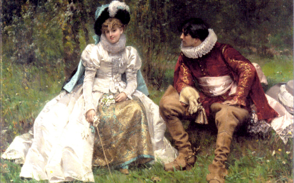 Адриан Моро. Ухаживание