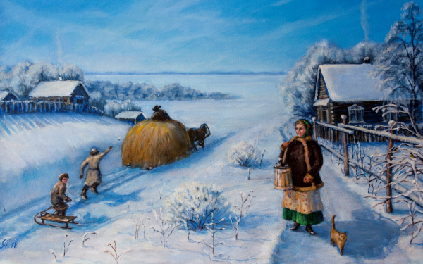 Андрей Семенов. Сельская зима