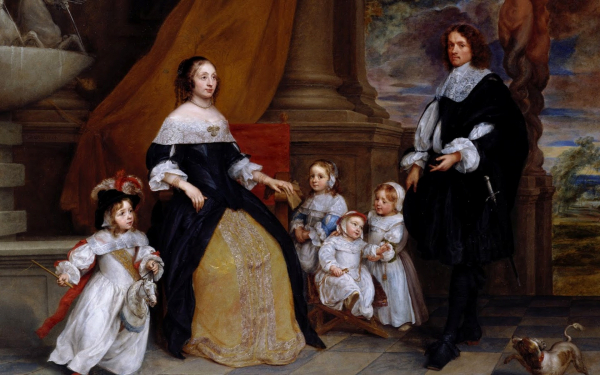 Гонзалес Кокс. Семья Жана-Баптиста Антуана