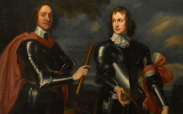 Роберт Уокер. Олиер Кромвель и генерал Джон Ламберт