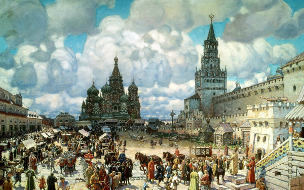 А. М. Васнецов. Красная площадь