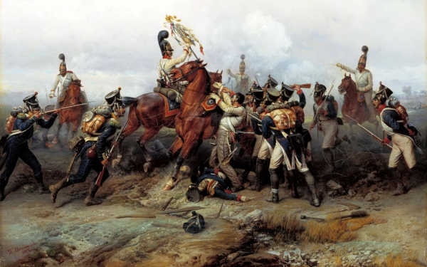 Богдан Павлович Виллевальде. Подвиг конного полка в сражении при Аустерлице в 1805 году