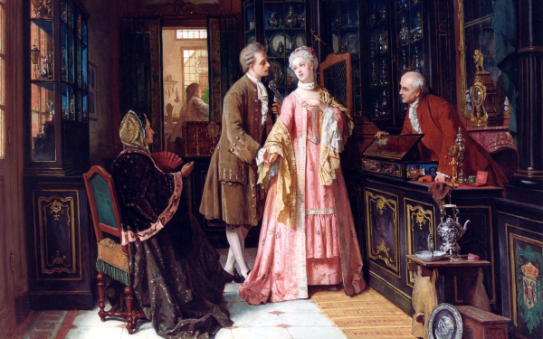 Жан Карл. Выбор кольца