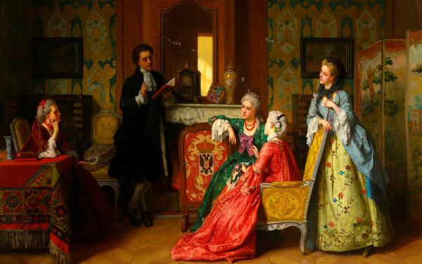 Жан Карл. Чтение из Мольера