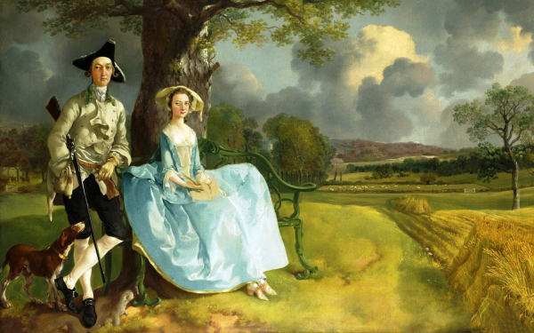 Томас Гейнсборо. Мистер и миссис Эндрюс