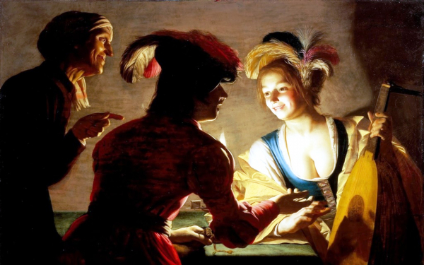 Геррит ван Хонтхорст. Сводня