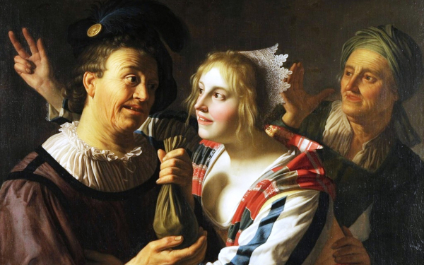 Геррит ван Хонтхорст. У сводни