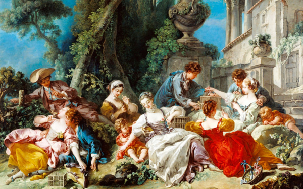 Франсуа Буше. Ловцы птиц