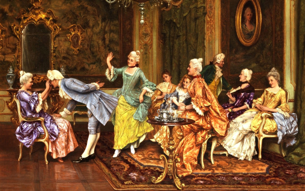 Артуро Риччи. Светская вечеринка